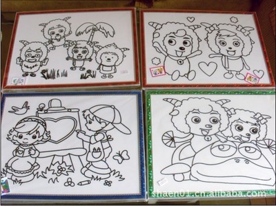 杭州莎恩文化用品 工廠直銷金粉畫，批發(fā)低價優(yōu)質(zhì)玩具